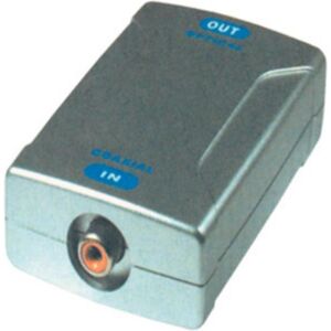Shiverpeaks Konverter Cinch-Kupplung/Toslink-Kupplung (OC 69115) (Digital -> Analog), Audio Adapter Shiverpeaks Konverter Cinch-Kupplung/Toslink-Kupplung (OC 69115) (Digital -> Analog), Audio Adapter