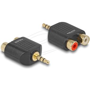 Delock Adapter Audio Klinke 3,5 mm 3 Pin Stecker > (Klinkenadapter), Audio Adapter, Schwarz Delock Adapter Audio Klinke 3,5 mm 3 Pin Stecker > (Klinkenadapter), Audio Adapter, Schwarz