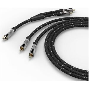 Avinity Subwoofer-Kabel + Adapter Cinch-Kup. - 2 Cinch-St., Gewebe, vergoldet, 6 m (6 m, Cinch Kabel), Audiokabel Avinity Subwoofer-Kabel + Adapter Cinch-Kup. - 2 Cinch-St., Gewebe, vergoldet, 6 m (6 m, Cinch Kabel), Audiokabel