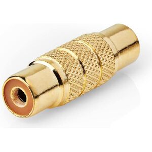 Nedis Mono-Audio-Adapter Cinch Buchse Cinch Buchse Vergoldet Gerade Metall Metall 1 St, Audio Adapter, Gold Nedis Mono-Audio-Adapter Cinch Buchse Cinch Buchse Vergoldet Gerade Metall Metall 1 St, Audio Adapter, Gold