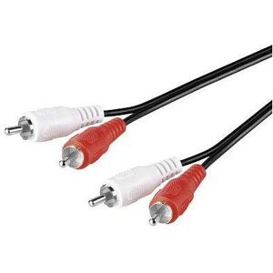 Sbox 2XRCA->2XRCA M/M 1.5m RCA-101 (1.50 m, Cinch Kabel), Audiokabel Sbox 2XRCA->2XRCA M/M 1.5m RCA-101 (1.50 m, Cinch Kabel), Audiokabel