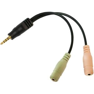LogiLink Audio-Adapter (0.15 m), Audiokabel LogiLink Audio-Adapter (0.15 m), Audiokabel