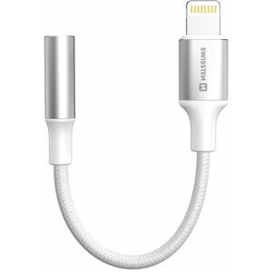 Swissten Audioadapter Textil Lightning (male) / 3,5mm AUX 0,15 M Weiss (Klinkenadapter), Audio Adapter, Weiss Swissten Audioadapter Textil Lightning (male) / 3,5mm AUX 0,15 M Weiss (Klinkenadapter), Audio Adapter, Weiss