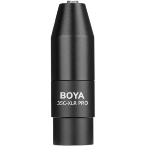 Boya 35C-XLR (Winkeladapter), Audio Adapter, Schwarz Boya 35C-XLR (Winkeladapter), Audio Adapter, Schwarz
