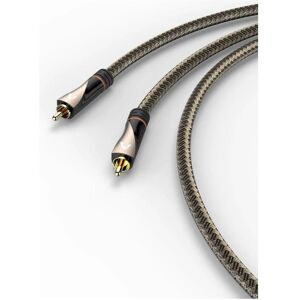 Avinity Digitales Cinch-Kabel, 1 Stecker - 1 Stecker, Gewebe, vergoldet, 1 m (1 m, Cinch Kabel), Audiokabel Avinity Digitales Cinch-Kabel, 1 Stecker - 1 Stecker, Gewebe, vergoldet, 1 m (1 m, Cinch Kabel), Audiokabel