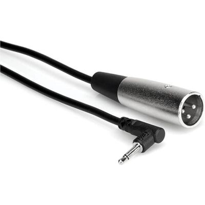 Hosa XVM-305M - XLR M - 3.5mm TS 1.5m (1.50 m, XLR Kabel), Audiokabel Hosa XVM-305M - XLR M - 3.5mm TS 1.5m (1.50 m, XLR Kabel), Audiokabel
