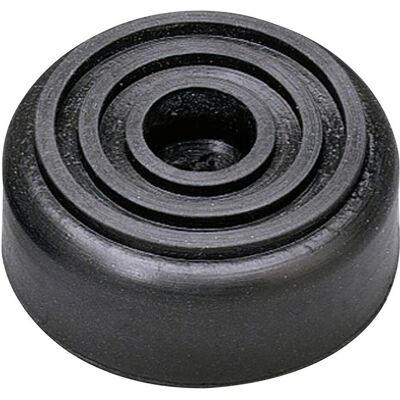MONACOR Gummifuss rund 38 mm x 15 mm, 1 Stueck, Lautsprecher Bauteile, Schwarz MONACOR Gummifuss rund 38 mm x 15 mm, 1 Stueck, Lautsprecher Bauteile, Schwarz