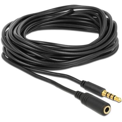 Delock 3.5mm Klinke – 3.5mm Klinke (5 m, AUX Kabel), Audiokabel Delock 3.5mm Klinke – 3.5mm Klinke (5 m, AUX Kabel), Audiokabel
