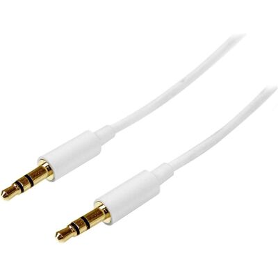 StarTech Slim 3.5mm Stereo Audio Cable (3 m, AUX Kabel), Audiokabel StarTech Slim 3.5mm Stereo Audio Cable (3 m, AUX Kabel), Audiokabel