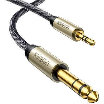 Ugreen 3.5 mm Klinke – 6.3 mm Jack (3 m, 6.3mm Klinkenkabel, AUX Kabel), Audiokabel Ugreen 3.5 mm Klinke – 6.3 mm Jack (3 m, 6.3mm Klinkenkabel, AUX Kabel), Audiokabel