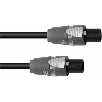 Sommer Cable Lautsprecherkabel Speakon 2x2,5 15m sw (15 m, 2.50 mm²), Lautsprecherkabel, Schwarz Sommer Cable Lautsprecherkabel Speakon 2x2,5 15m sw (15 m, 2.50 mm²), Lautsprecherkabel, Schwarz
