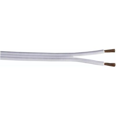 Hama Acoustic 2x 0,75mm² (0.75 mm²), Lautsprecherkabel, Weiss Hama Acoustic 2x 0,75mm² (0.75 mm²), Lautsprecherkabel, Weiss