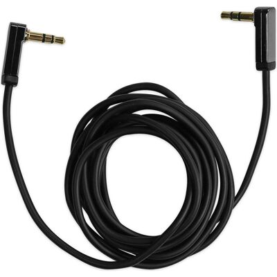Ekon Audio cable with 2 connectors 3.5mm Jack male angled to 90? (1.80 m, AUX Kabel), Audiokabel Ekon Audio cable with 2 connectors 3.5mm Jack male angled to 90? (1.80 m, AUX Kabel), Audiokabel