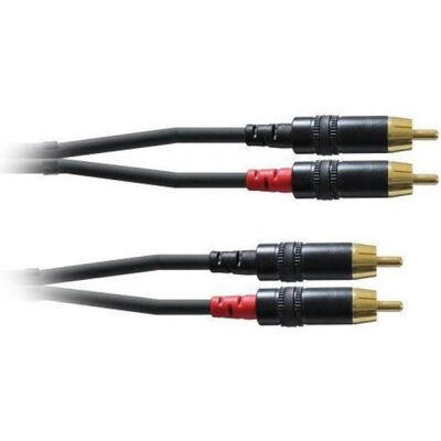 Cordial CFU CC Cinch-Verbindungskabel unsymmetrisch (6 m, Cinch Kabel), Audiokabel Cordial CFU CC Cinch-Verbindungskabel unsymmetrisch (6 m, Cinch Kabel), Audiokabel