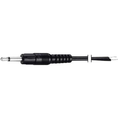 Voltcraft Anschluss-Kabel, Audio Stecker, Schwarz Voltcraft Anschluss-Kabel, Audio Stecker, Schwarz