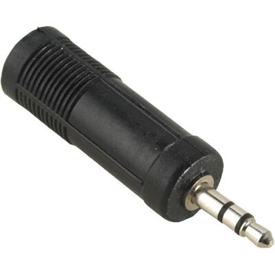 Hama 3.5mm - 6.3mm Klinken-Adapter (Klinkenadapter), Audio Adapter, Schwarz Hama 3.5mm - 6.3mm Klinken-Adapter (Klinkenadapter), Audio Adapter, Schwarz