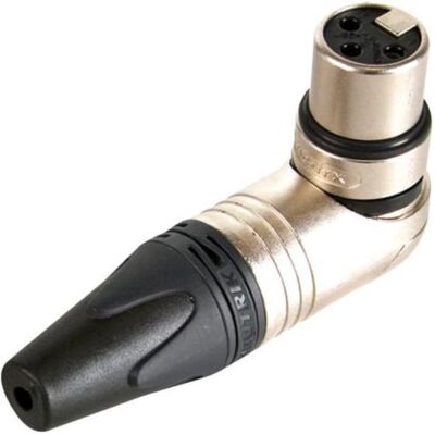 Neutrik NC-3FRX, XLR-Kupplung 3-polig, Audio Stecker, Silber Neutrik NC-3FRX, XLR-Kupplung 3-polig, Audio Stecker, Silber