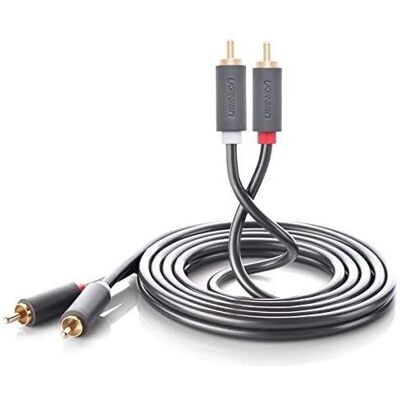 Ugreen 2in1 (1 m, Cinch Kabel), Audiokabel Ugreen 2in1 (1 m, Cinch Kabel), Audiokabel