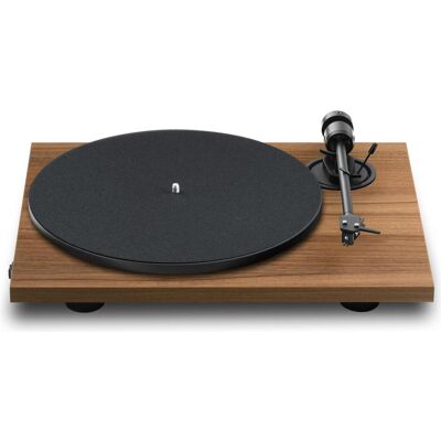 Pro-Ject E1.2 + Pick It MM E - Walnuss / Plattenspieler / Gurt / Cinch-Kabel 1,23 m (Halbautomatisch), Plattenspieler, Braun Pro-Ject E1.2 + Pick It MM E - Walnuss / Plattenspieler / Gurt / Cinch-Kabel 1,23 m (Halbautomatisch), Plattenspieler, Braun