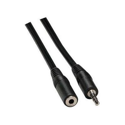 Logo Audio-Verlängerungskabel Jack-Stecker (3.5mm) - Jack-Buchse (3.5mm), 3m, schwarz (3 m), Audiokabel Logo Audio-Verlängerungskabel Jack-Stecker (3.5mm) - Jack-Buchse (3.5mm), 3m, schwarz (3 m), Audiokabel