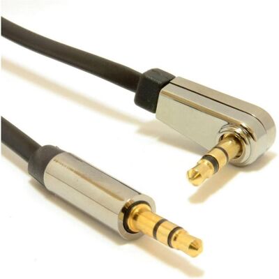 Gembird CCAP-444L-6 Audio-Kabel 1,8 m 3.5mm Schwarz (1.80 m), Audiokabel Gembird CCAP-444L-6 Audio-Kabel 1,8 m 3.5mm Schwarz (1.80 m), Audiokabel