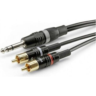 Sommer Cable HBP-6SC2-0600 Klinke / Cinch Audio Anschlusskabel (2x Cinch-Stecker (Cinch Kabel), Audiokabel Sommer Cable HBP-6SC2-0600 Klinke / Cinch Audio Anschlusskabel (2x Cinch-Stecker (Cinch Kabel), Audiokabel