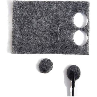 Rycote 25X GRY U/COVER PACKS - 30 USE (Schaumstoff), Mikrofon Windschutz Rycote 25X GRY U/COVER PACKS - 30 USE (Schaumstoff), Mikrofon Windschutz