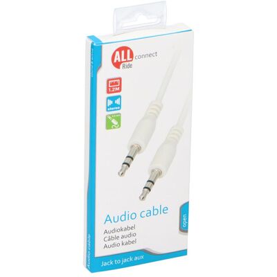 All Ride Connect Cable audio PVC (1.20 m, AUX Kabel), Audiokabel All Ride Connect Cable audio PVC (1.20 m, AUX Kabel), Audiokabel