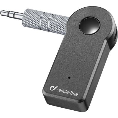 Cellular Line Audioreceiver (Empfänger), Bluetooth Adapter, Schwarz Cellular Line Audioreceiver (Empfänger), Bluetooth Adapter, Schwarz