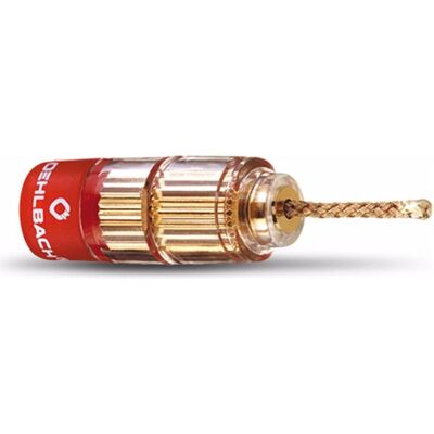 Oehlbach Solution Banana-Flex - 4er Set, Audio Stecker, Rot, Schwarz Oehlbach Solution Banana-Flex - 4er Set, Audio Stecker, Rot, Schwarz