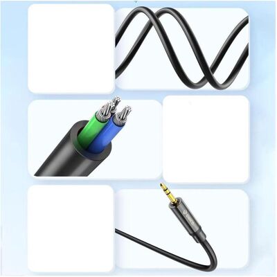 Orico Kabel Kabel audio AXKF mini jack 3,5 mm do XLR żeńskiego 5 m - czarny (5 m, XLR Kabel), Audiokabel Orico Kabel Kabel audio AXKF mini jack 3,5 mm do XLR żeńskiego 5 m - czarny (5 m, XLR Kabel), Audiokabel