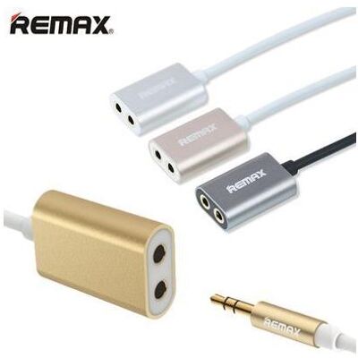 Remax 3.5mm Share Jack Cable RL-20S (AUX Kabel), Audiokabel Remax 3.5mm Share Jack Cable RL-20S (AUX Kabel), Audiokabel