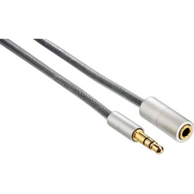Hama AluLine 2.0m (2 m, AUX Kabel), Audiokabel Hama AluLine 2.0m (2 m, AUX Kabel), Audiokabel