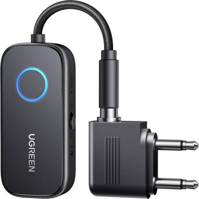 Ugreen CM671 (Sender & Empfänger), Bluetooth Audio Adapter, Schwarz Ugreen CM671 (Sender & Empfänger), Bluetooth Audio Adapter, Schwarz