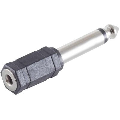 Shiverpeaks S/CONN maximum connectivity Adapter, Klinkenstecker Mono 6,3mm auf Klinkenkupplung Mono 3,5mm (Klinkenadapter), Audio Adapter, Schwarz Shiverpeaks S/CONN maximum connectivity Adapter, Klinkenstecker Mono 6,3mm auf Klinkenkupplung Mono 3,5mm (Klinkenadapter), Audio Adapter, Schwarz