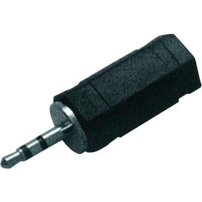 LechPol Adapter AV Jack 2.5mm - Jack 3.5mm czarny (ZLA0280) (Klinkenadapter), Audio Adapter, Schwarz LechPol Adapter AV Jack 2.5mm - Jack 3.5mm czarny (ZLA0280) (Klinkenadapter), Audio Adapter, Schwarz