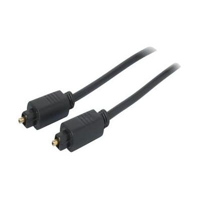 Goobay Wentronic Lichtwellenleiter, Schwarz, 0.5 m (0.50 m, Toslink Kabel), Audiokabel Goobay Wentronic Lichtwellenleiter, Schwarz, 0.5 m (0.50 m, Toslink Kabel), Audiokabel