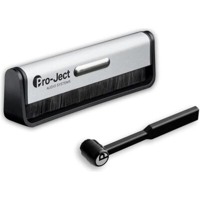 Pro-Ject Cleaning Set Basic, Plattenspieler Zubehör, Schwarz, Gelb Pro-Ject Cleaning Set Basic, Plattenspieler Zubehör, Schwarz, Gelb