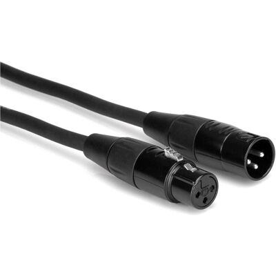 Hosa HMIC-020 Pro Microphone Cable Rean XLR3F To XLR3M 20 FT (HMIC-020) (6.10 m, XLR Kabel), Audiokabel Hosa HMIC-020 Pro Microphone Cable Rean XLR3F To XLR3M 20 FT (HMIC-020) (6.10 m, XLR Kabel), Audiokabel