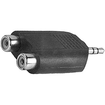 E+P GS 17 3.5mm 2 x RCA Schwarz Kabelschnittstellen-/adapter (Analog -> Analog), Audio Adapter, Schwarz E+P GS 17 3.5mm 2 x RCA Schwarz Kabelschnittstellen-/adapter (Analog -> Analog), Audio Adapter, Schwarz