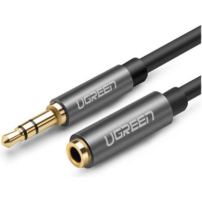 Ugreen 3.5mm Klinke – 3.5mm Buchse (1 m, AUX Kabel), Audiokabel Ugreen 3.5mm Klinke – 3.5mm Buchse (1 m, AUX Kabel), Audiokabel