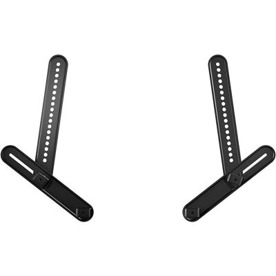Sanus Soundbarhalter (1 Stk., Wandmontage), Lautsprecher Ständer + Wandmontage, Schwarz Sanus Soundbarhalter (1 Stk., Wandmontage), Lautsprecher Ständer + Wandmontage, Schwarz