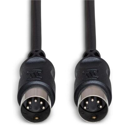 Hosa MID-303BK Midi Cable 5-PIN DIN To Same 3 FT (0.91 m, MIDI Kabel), Audiokabel Hosa MID-303BK Midi Cable 5-PIN DIN To Same 3 FT (0.91 m, MIDI Kabel), Audiokabel