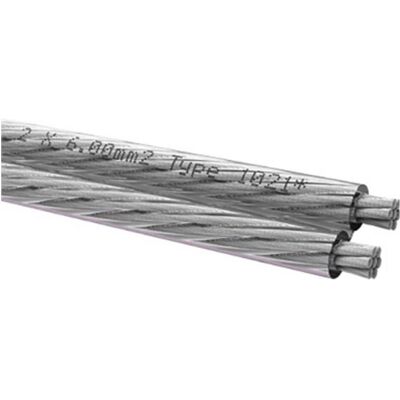 Oehlbach D1C346 Lautsprecherkabel 2 x 6.0 mm² Transparent 6 m (6 m, 6 mm²), Lautsprecherkabel, Transparent Oehlbach D1C346 Lautsprecherkabel 2 x 6.0 mm² Transparent 6 m (6 m, 6 mm²), Lautsprecherkabel, Transparent