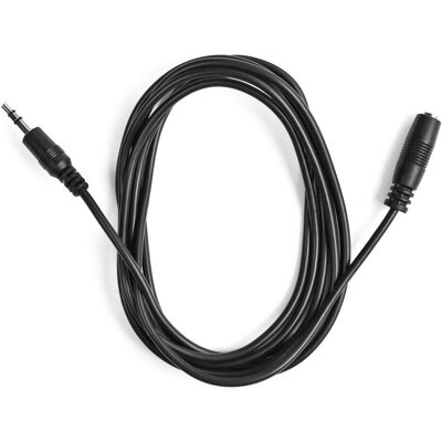 Ekon Audio cable with 3.5mm male - female jacks (5 m, AUX Kabel), Audiokabel Ekon Audio cable with 3.5mm male - female jacks (5 m, AUX Kabel), Audiokabel