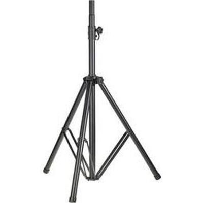 Adam Hall PA Lautsprecher Stativ Boxenstativ SPS54B, verstellbar (1 Stk., Ständer, Höhenverstellbar), Lautsprecher Ständer + Wandmontage, Schwarz Adam Hall PA Lautsprecher Stativ Boxenstativ SPS54B, verstellbar (1 Stk., Ständer, Höhenverstellbar), Lautsprecher Ständer + Wandmontage, Schwarz