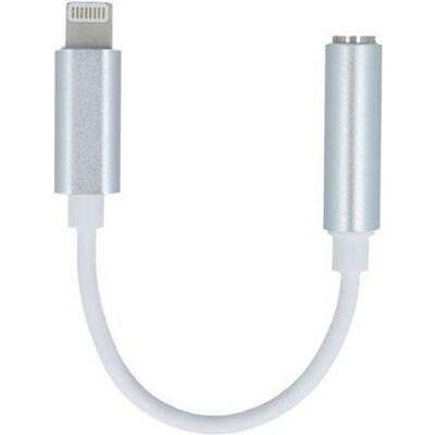 Setty Adapter Lightning - Audioklinke 3,5mm weiss (Klinkenadapter), Audio Adapter, Weiss Setty Adapter Lightning - Audioklinke 3,5mm weiss (Klinkenadapter), Audio Adapter, Weiss