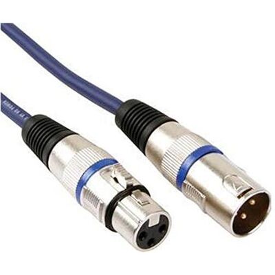 HQ Power PAC103 DMX-Kabel, 3-Polig (5m) (5 m, XLR Kabel), Audiokabel HQ Power PAC103 DMX-Kabel, 3-Polig (5m) (5 m, XLR Kabel), Audiokabel