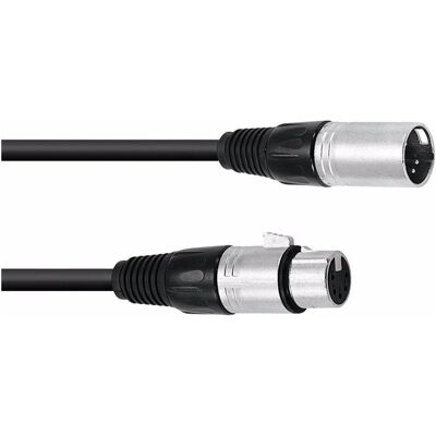 Omnitronic XLR Kabel 5pol 1m sw (1 m, XLR Kabel), Audiokabel Omnitronic XLR Kabel 5pol 1m sw (1 m, XLR Kabel), Audiokabel
