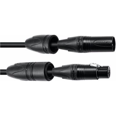 PSSO DMX Kabel IP65 3pol 10m sw (10 m), Audiokabel PSSO DMX Kabel IP65 3pol 10m sw (10 m), Audiokabel